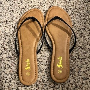 Women’s Black Flip Flop 8.5